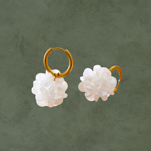 Aretes Flor de Cristal