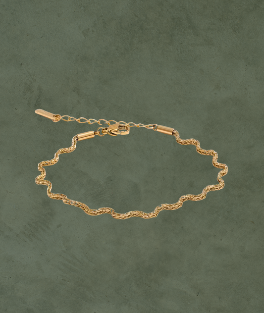 Brazalete Cadena Chic en Acero Inoxidable PVD