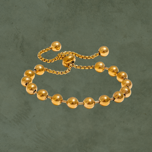 Pulsera de Cadenas con Esferas
