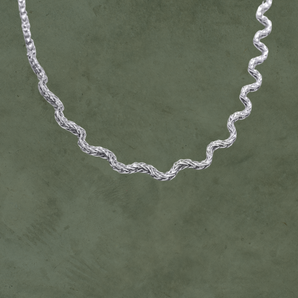 Collar Cadena  Plateado