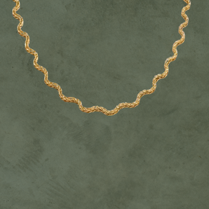 Collar Cadena en Dorado