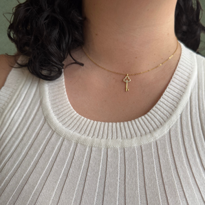 Collar de Llave para Cautivar Miradas