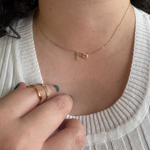 Collar Elegante de Paper Clip