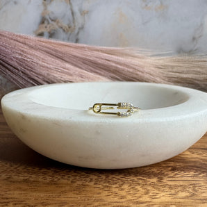 Anillo de Paper Clip Ajustable