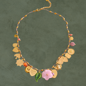 Collar Jardín Encantado Multicolor