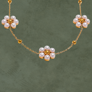 Collar Flor de Perla