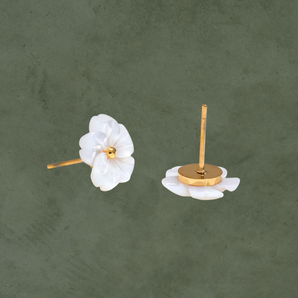 Aretes de Flor de Concha