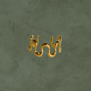 Anillo Abierto Irregular