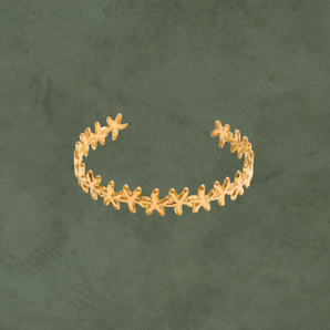 Brazalete Abierto de Estrellas de Mar