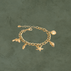 Pulsera Chunky con Dijes Marinos
