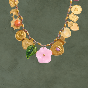 Collar Jardín Encantado Multicolor