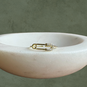 Anillo de Paper Clip Ajustable