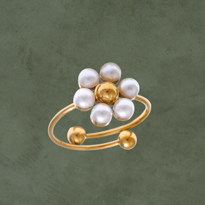 Anillo Flor de Perla