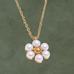 Collar Flor de Perla