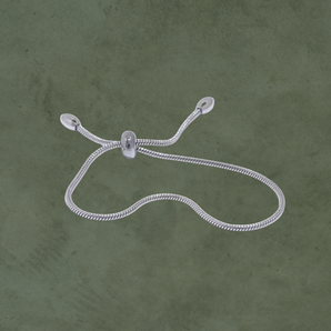 Pulsera Ajustable en Plata