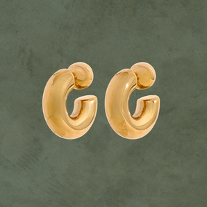 Aretes C-Shape Chunky