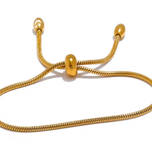 Pulsera Ajustable en Oro