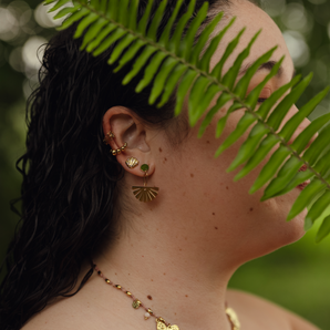Aretes Colgantes Aura
